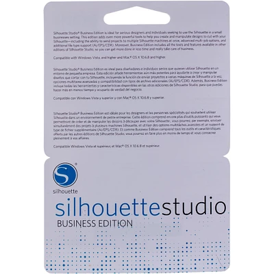 Silhouette® Studio Business Edition Software Card