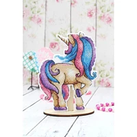 MP Studia Unicorn Plastic Canvas Counted Cross Stitch Kit