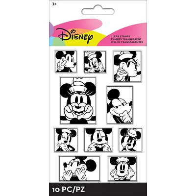 EK Success® Disney® Mickey & Minnie Clear Stamp Set