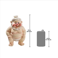 Design Toscano 10" Sumo Garden Fighter Gnome Statue