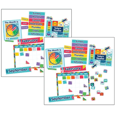 Carson Dellosa Education® One World Calendar Bulletin Board Set, 2ct.