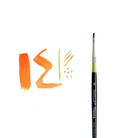 Golden Taklon Short Handle Flat Shader Brush by Artist's Loft™ Vienna