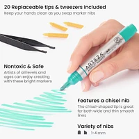 Arteza® 20 Acrylic Paint Marker Set