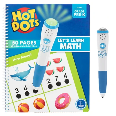 Hot Dots Let's Learn Pre-K Math