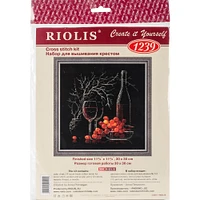 RIOLIS Still Life With Red Wine Cross Stitch Kit