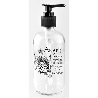 Marci Art 8oz. Angels Bring A Message Soap Dispenser