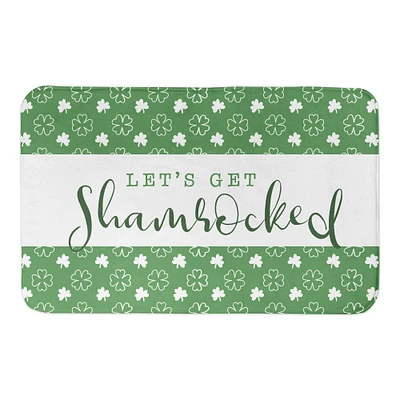 Lets Get Shamrocked Bath Mat 34" x 21" Bath Mat