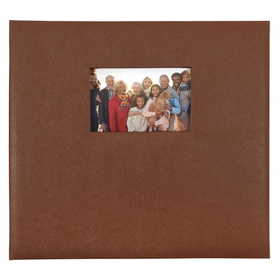 6 Pack: Brown Scrapbook Album by Recollections™, 12" x 12"