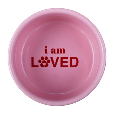 I Am Loved Pet Bowl by Celebrate It™ Fab Finds