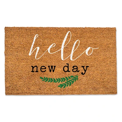 Hello New Day Doormat