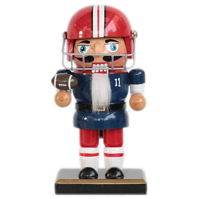 Santa's Workshop 6.5" Football Player Nutcracker