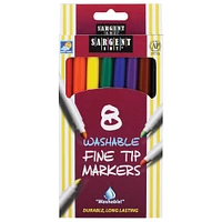 Sargent Art® Washable Felt Super Tip Markers, 12 Packs of 8