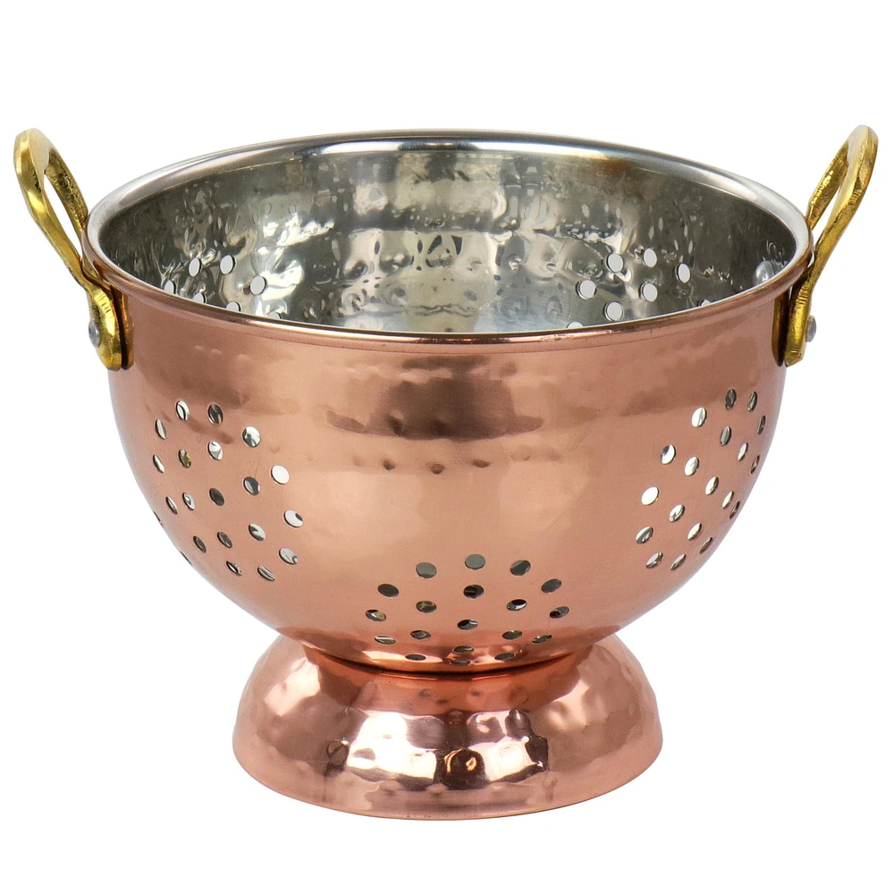 Gibson Home Rembrant 5.7" Copper Mini Colander