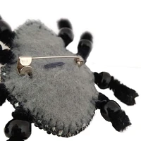 Crystal Art Beadwork Kit For Creating Broоch Spider