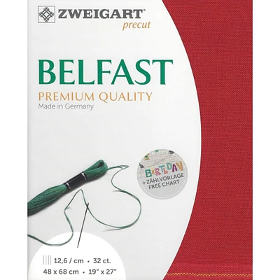 Zweigart® Precut Belfast 32 Count Canvas