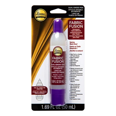 18 Pack: Aleene's® Original Fabric Fusion® Dual-Ended Permanent Fabric Adhesive Pen