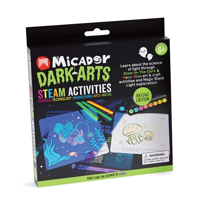 Micador® Dark Arts Glow S.T.E.A.M. Nature Activity Set