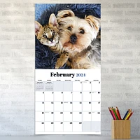 TF Publishing 2024 Furry Friends Wall Calendar