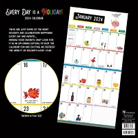 TF Publishing 2024 Every Day's A Holiday Wall Calendar