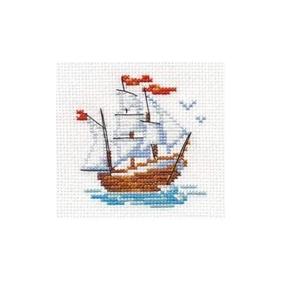 Alisa Ship Cross Stitch Kit