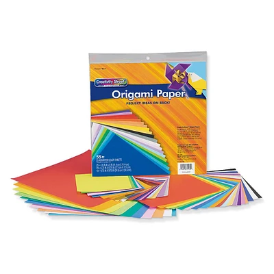 Creativity Street® Origami Paper Assortment, 3 Packs of 55