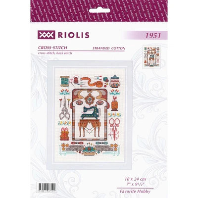 RIOLIS Favorite Hobby Cross Stitch Kit