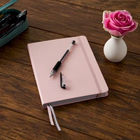 8 Pack: Light Pink Hardcover Dot Journal by Artist's Loft™