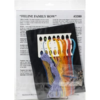 Design Works™ Feline Family Row Counted Cross Stitch Kit