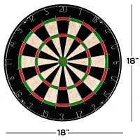 Toy Time 18" Tournament Size Dartboard