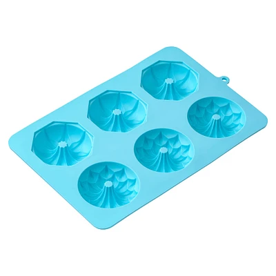 6 Pack: Fluted Silicone Treat Mold by Celebrate It™