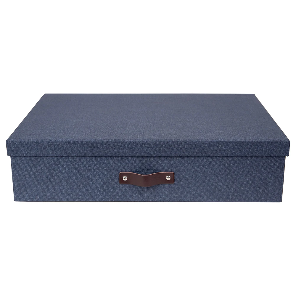 Bigso Jakob Blue 12-Divider Storage Box