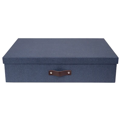 Bigso Jakob Blue 12-Divider Storage Box