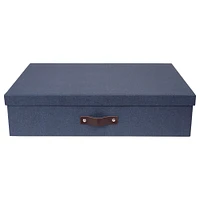 Bigso Jakob Blue 12-Divider Storage Box