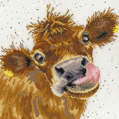 Bothy Threads Moo Counted Cross Stitch Kit