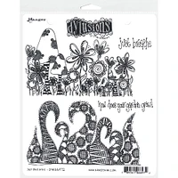 Dyan Reaveley's Dylusions Just Breathe Cling Stamp Set