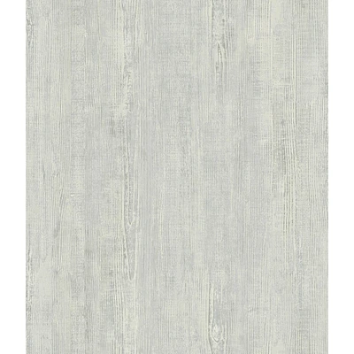 RoomMates Blue & Gray Dimensional Natural Wood Peel & Stick Wallpaper
