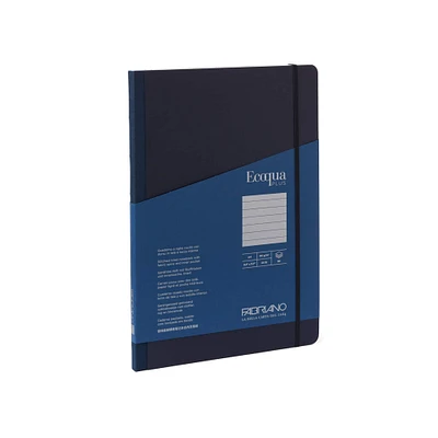 Fabriano® Ecoqua Plus Lined A4 Fabric-Bound Notebook