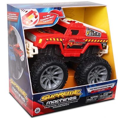 NKOK Supreme Machines™ Fire Rescue Monster Truck