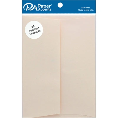 PA Paper™ Accents 5.25" x 7.25" Pearlized Envelopes