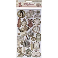 Stamperia Princess Adhesive Chipboard