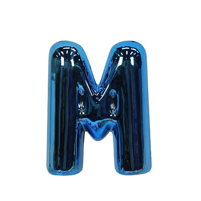 7" Blue Monogram M Bubble Decoration by Ashland®