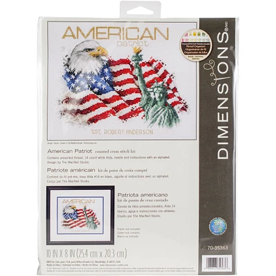 Dimensions® American Patriot Counted Cross Stitch Kit