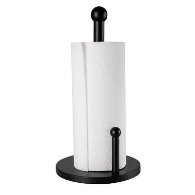 Honey Can Do Black Paper Towel Holder