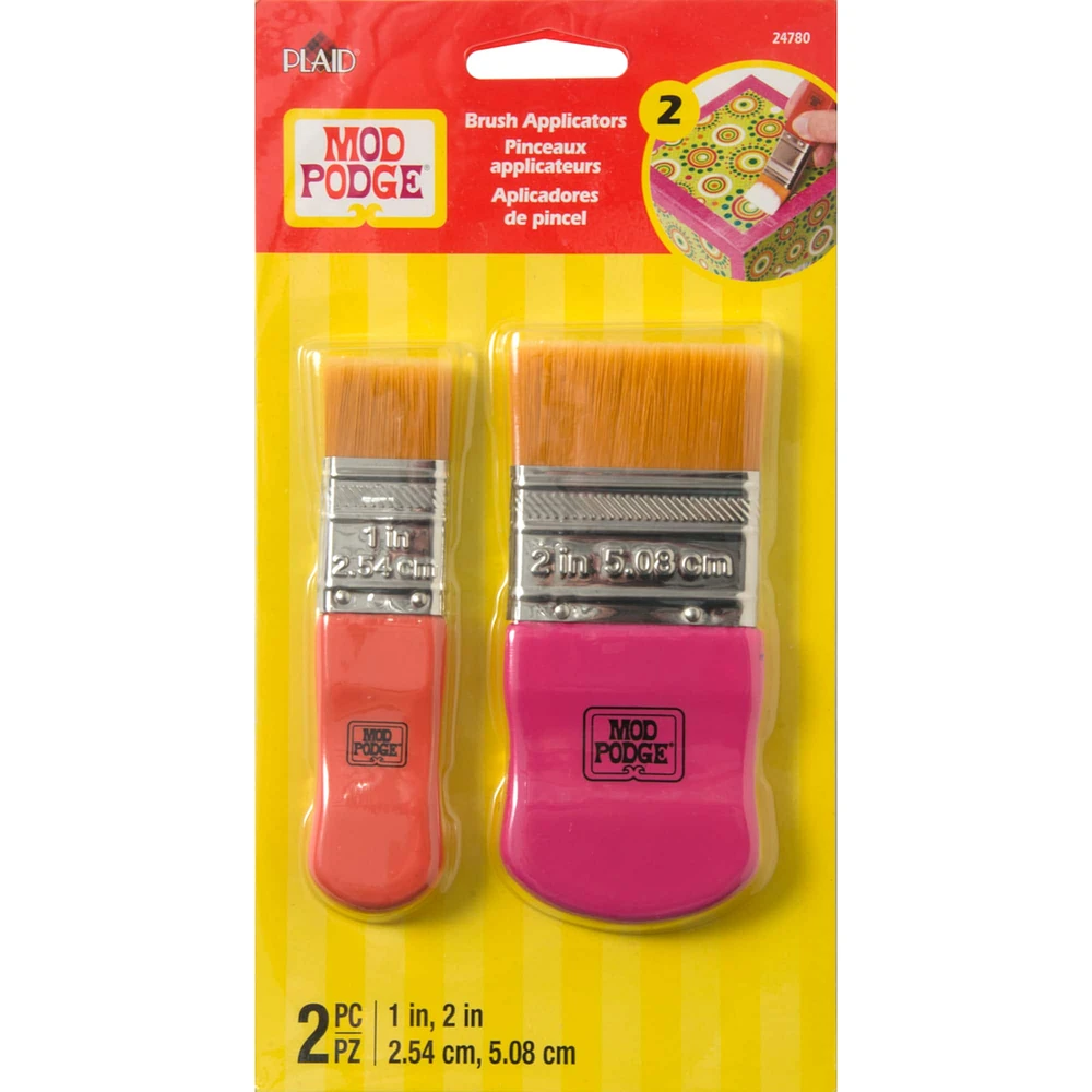 Mod Podge® 1" & 2" Brush Set