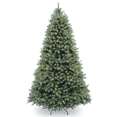 6.5ft. Pre-Lit Downswept Douglas® Blue Fir Artificial Christmas Tree, Clear Lights