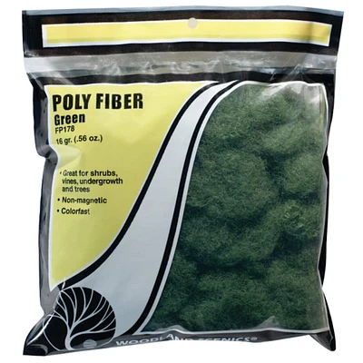 Woodland Scenics® Green Poly Fiber Bag
