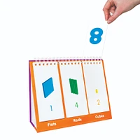 Junior Learning® Base Ten Educational Flip Card Set