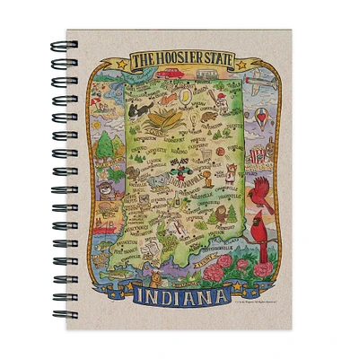 TF Publishing Indiana State Map Journal