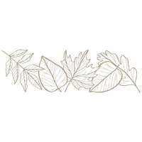 Spellbinders® Glimmer Autumn Leaf Border Hot Foil Plate