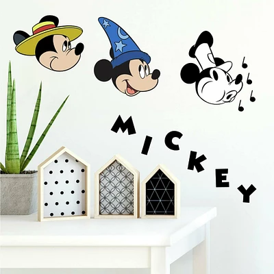 RoomMates Mickey Mouse Classic 90th Anniversary Peel & Stick Wall Decals